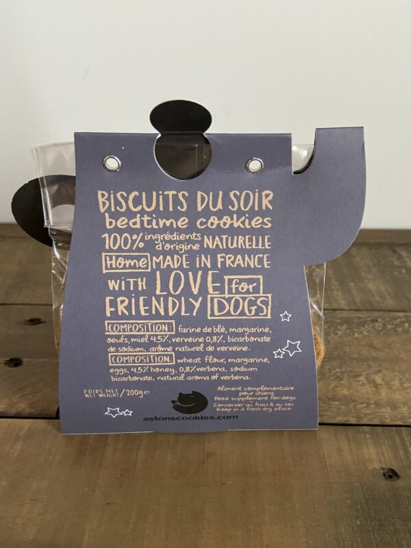 Biscuits pour chien miel et verveine 02